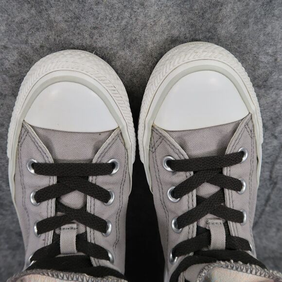 Converse Shoes Womens 6 Sneakers Casual Chuck Taylor All Star Double Tongue Gray - Picture 7 of 12